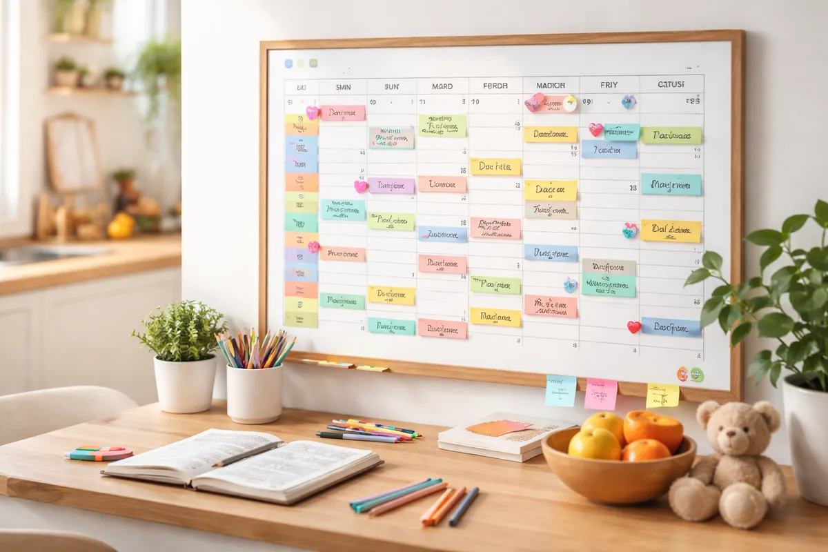 Comment créer un calendrier familial personnalisé et efficace