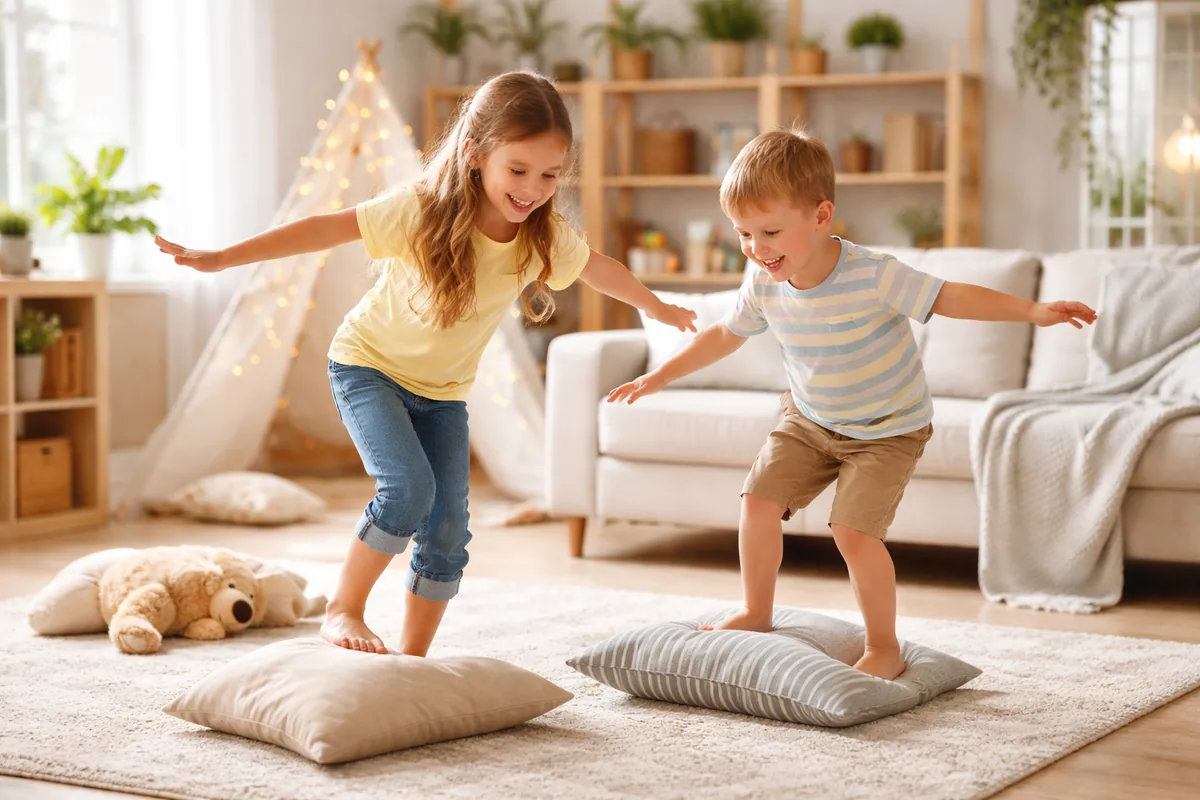 Activités pour enfants à faire à la maison sans matériel