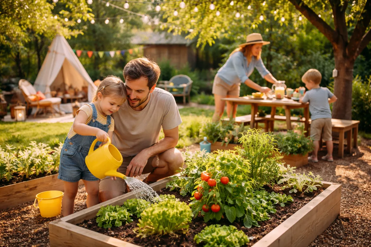 Comment créer un jardin familial à petit budget ?