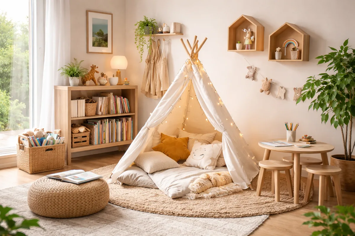 Comment créer un coin lecture cosy pour les enfants à la maison
